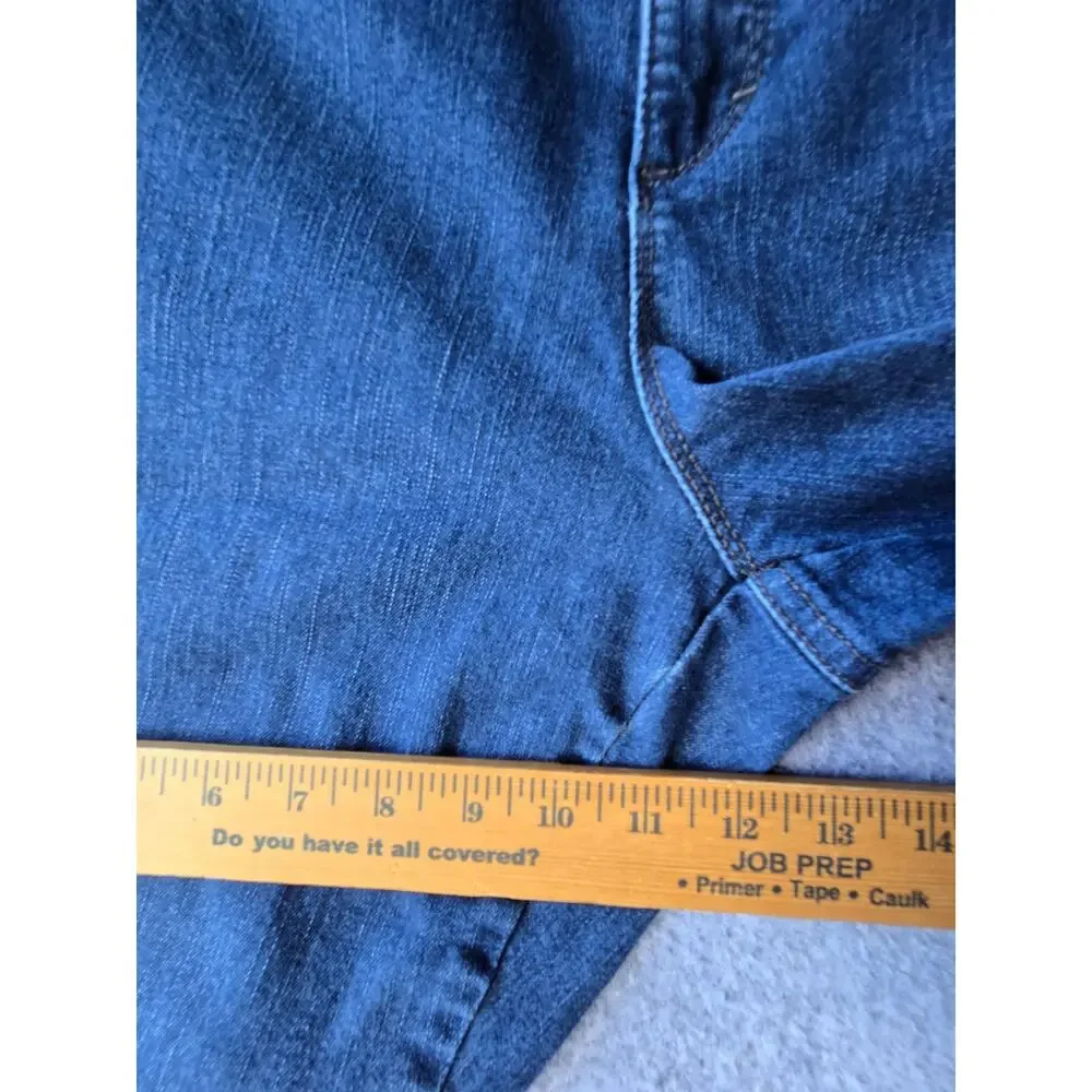 Gloria Vanderbilt Women's Jeans Amanda Slim Med Wash High Rise Size 18 (35x30)